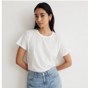 Mdwll Whisper Crew Neck Tee $20